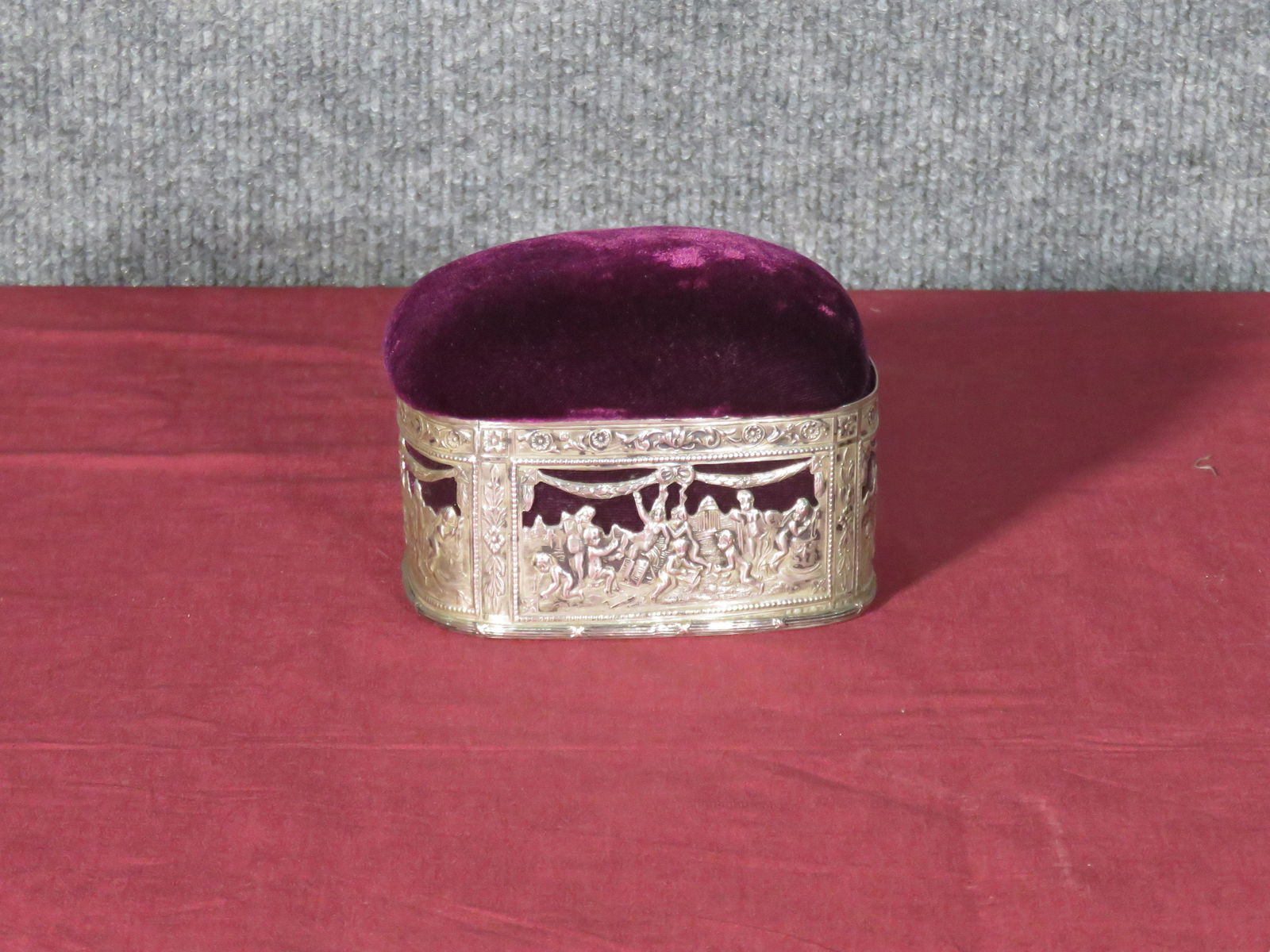 LATE 19TH C STERLING SILVER BOX (1 of 7)