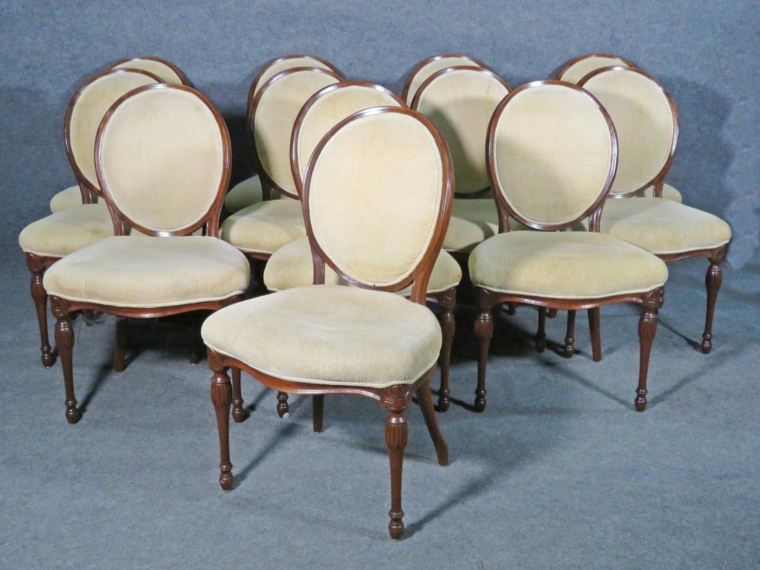 12 ADAMS STYLE DINING CHAIRS (1 of 15)
