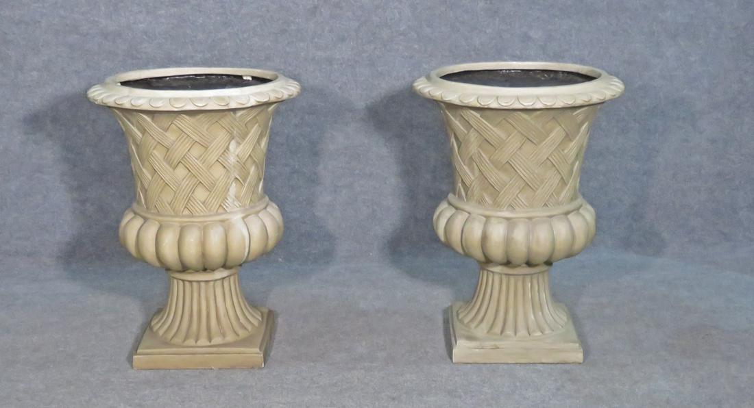 PAIR PLANTERS (1 of 8)
