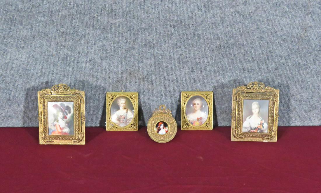 5 BRASS FRAMES (1 of 7)