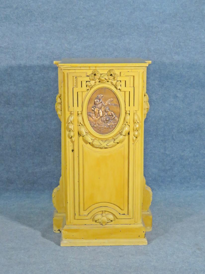 PAINTED VICTORIAN PEDESTAL ATTRIBUTED ALLEN & BROTHERS (1 of 11)