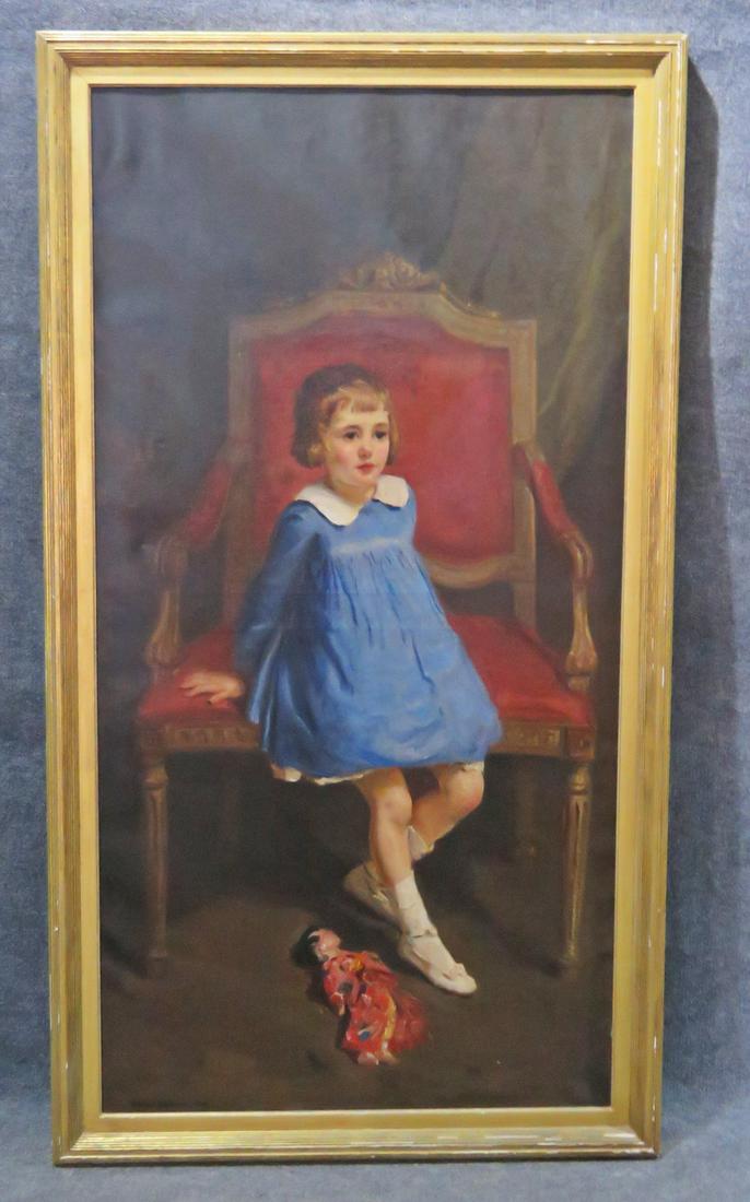 PORTRAIT PAINTING OF A YOUNG GIRL (1 of 12)