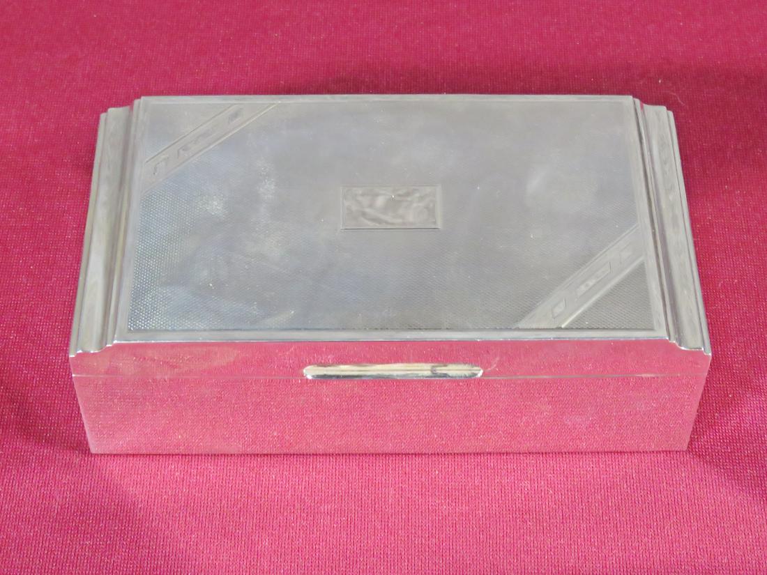 STERLING CIGARETTE BOX (1 of 7)