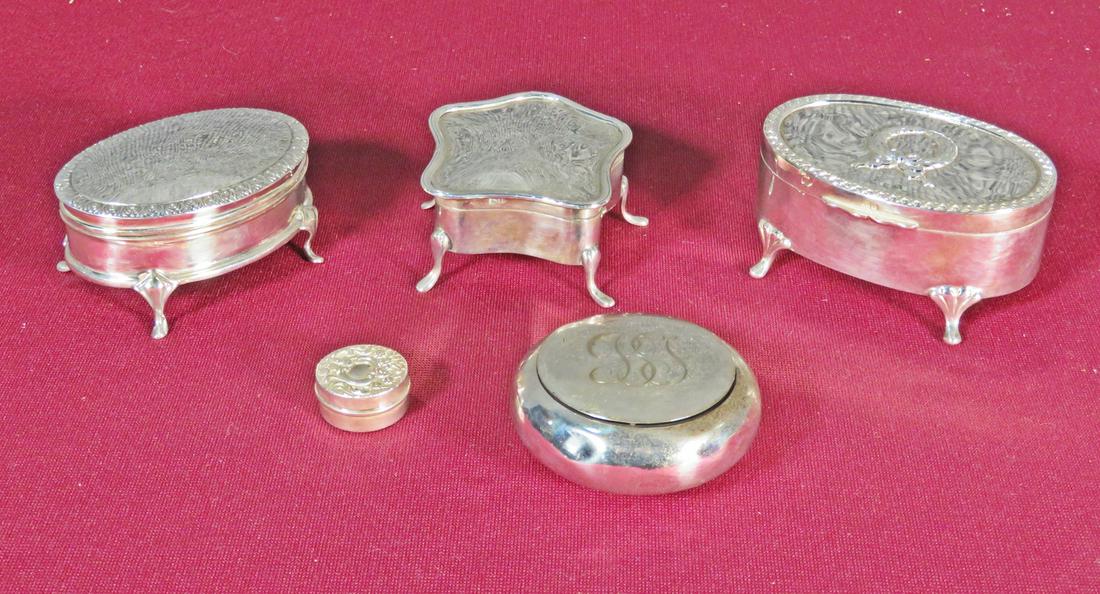 5 STERLING DRESSER BOXES (1 of 12)