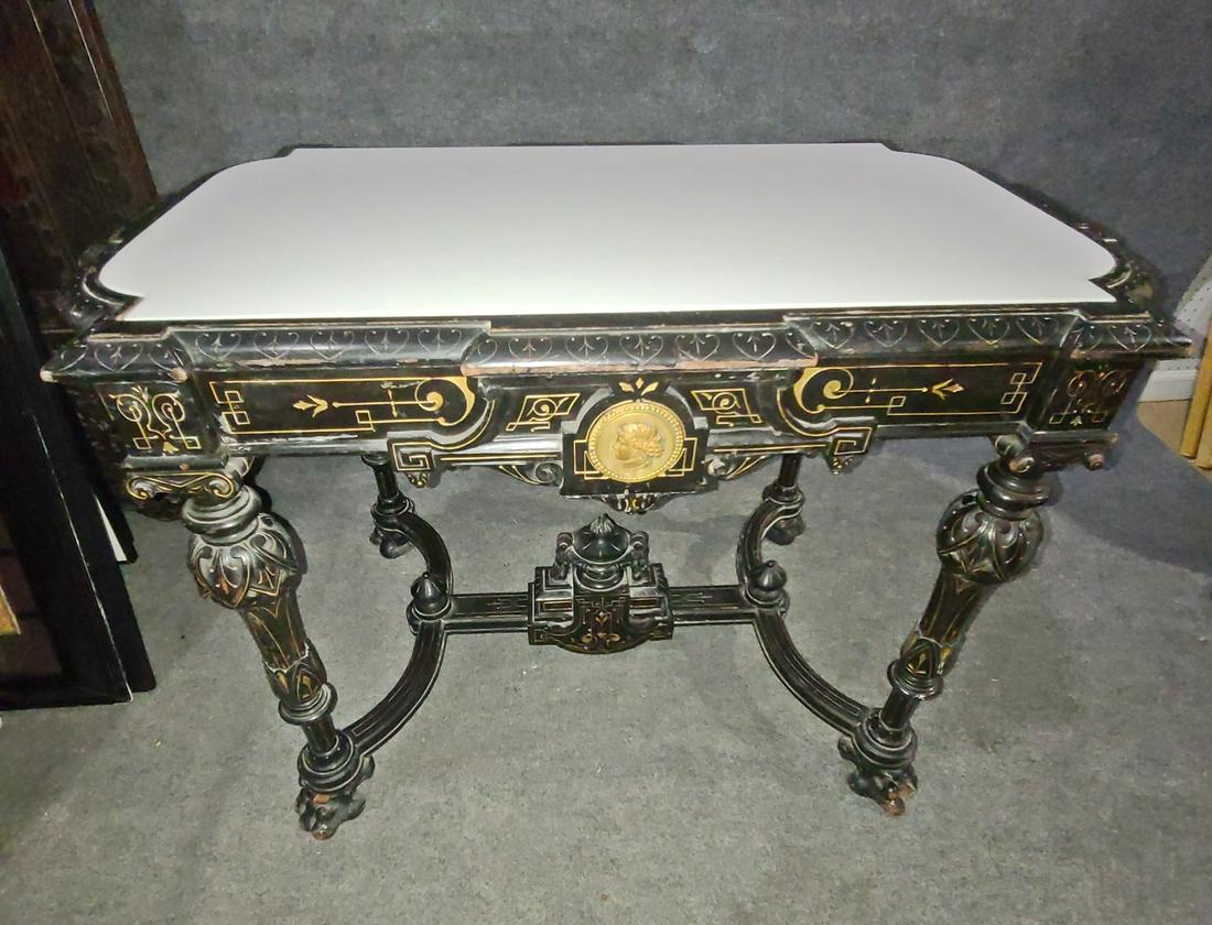 VICTORIAN CENTER TABLE ATTR HERTER BROS NY (1 of 12)