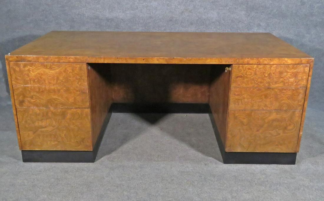MILO BAUGHMAN STYLE CUSTOM STUDIO EXECUTIVE DESK (1 of 9)