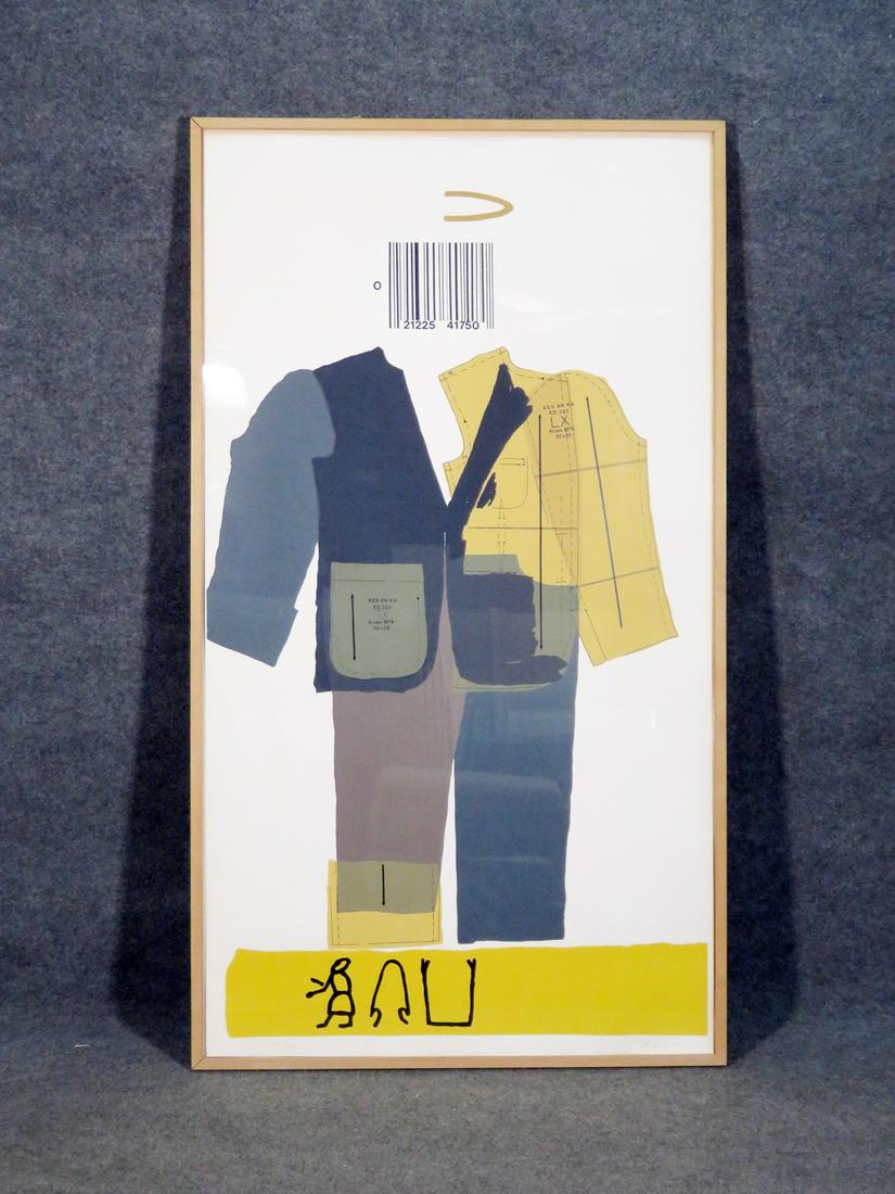 DAVID PRENTICE SCREENPRINT " SUIT" (1 of 8)