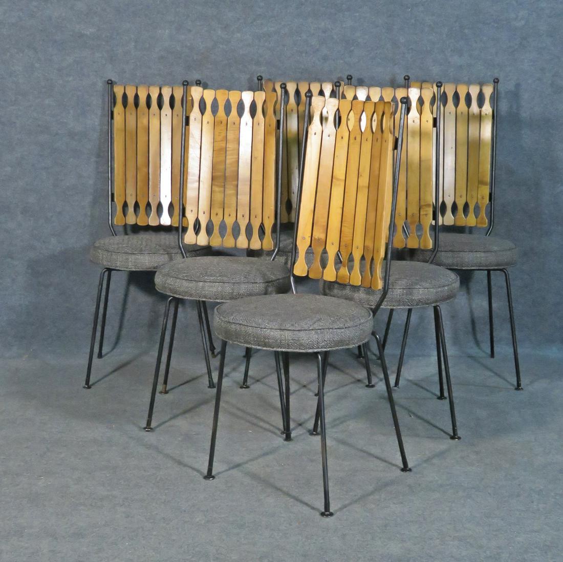 8 ARTHUR UMANOFF SIDE CHAIRS (1 of 10)