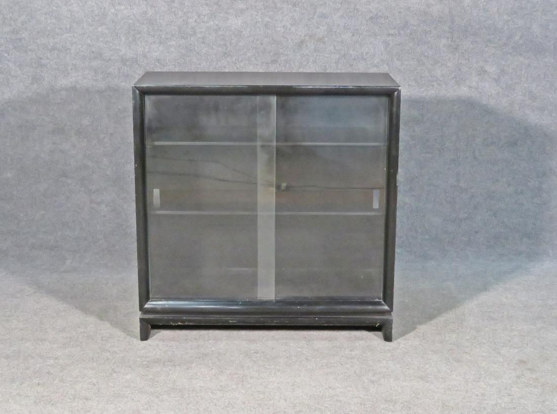 MCCOBB EBONIZED 2 DOOR CABINET (1 of 6)