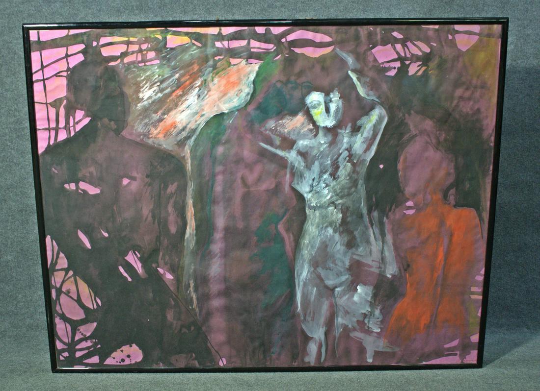 BARBARA MARANZ ABSTRACT WATERCOLOR (1 of 6)