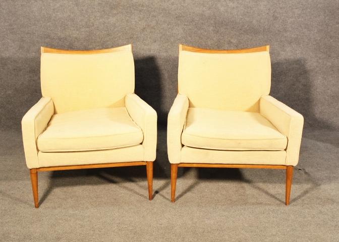 PAIR PAUL MCCOBB STYLE LOUNGE CHAIRS (1 of 7)