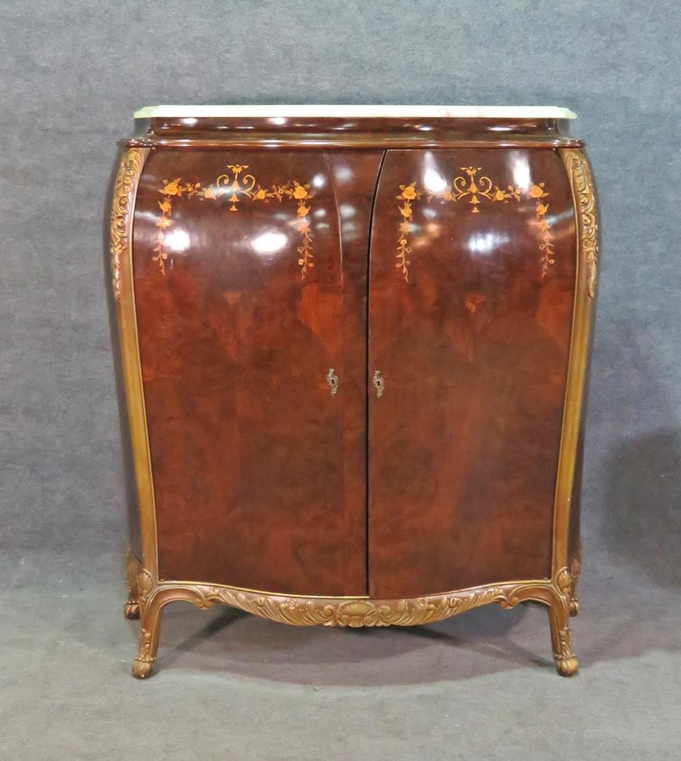 LOUIS XV STYLE ONXY TOP CHIFFONIER (1 of 9)