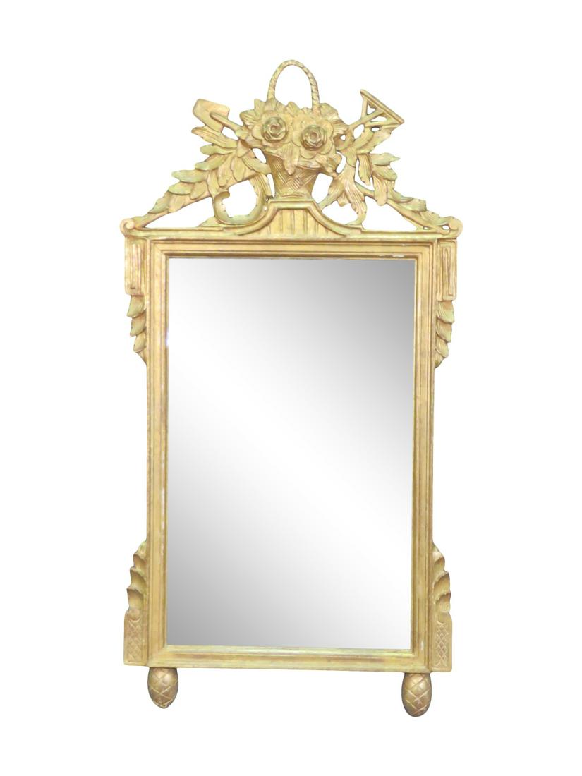 LOUIS XVI STYLE HANGING MIRROR (1 of 8)
