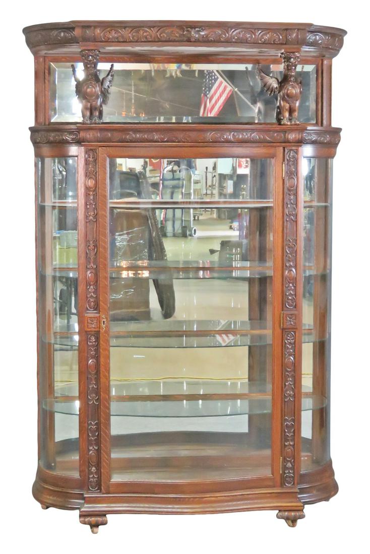 2 PC OAK GRIFFIN CHINA  ATTR HORNER (1 of 17)