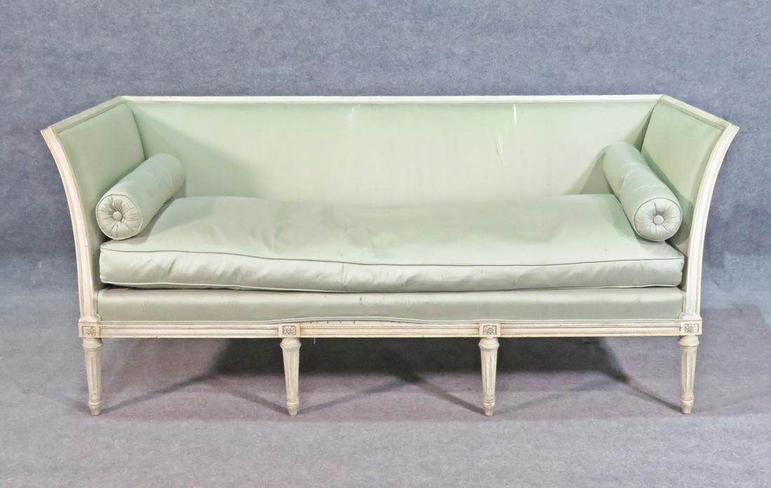 LOUIS XVI STYLE SOFA ATTR JANSEN (1 of 8)