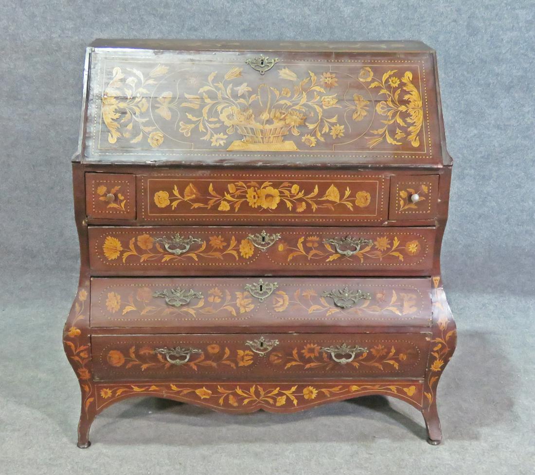 ANTIQUE SLANT FRONT DESK (1 of 13)