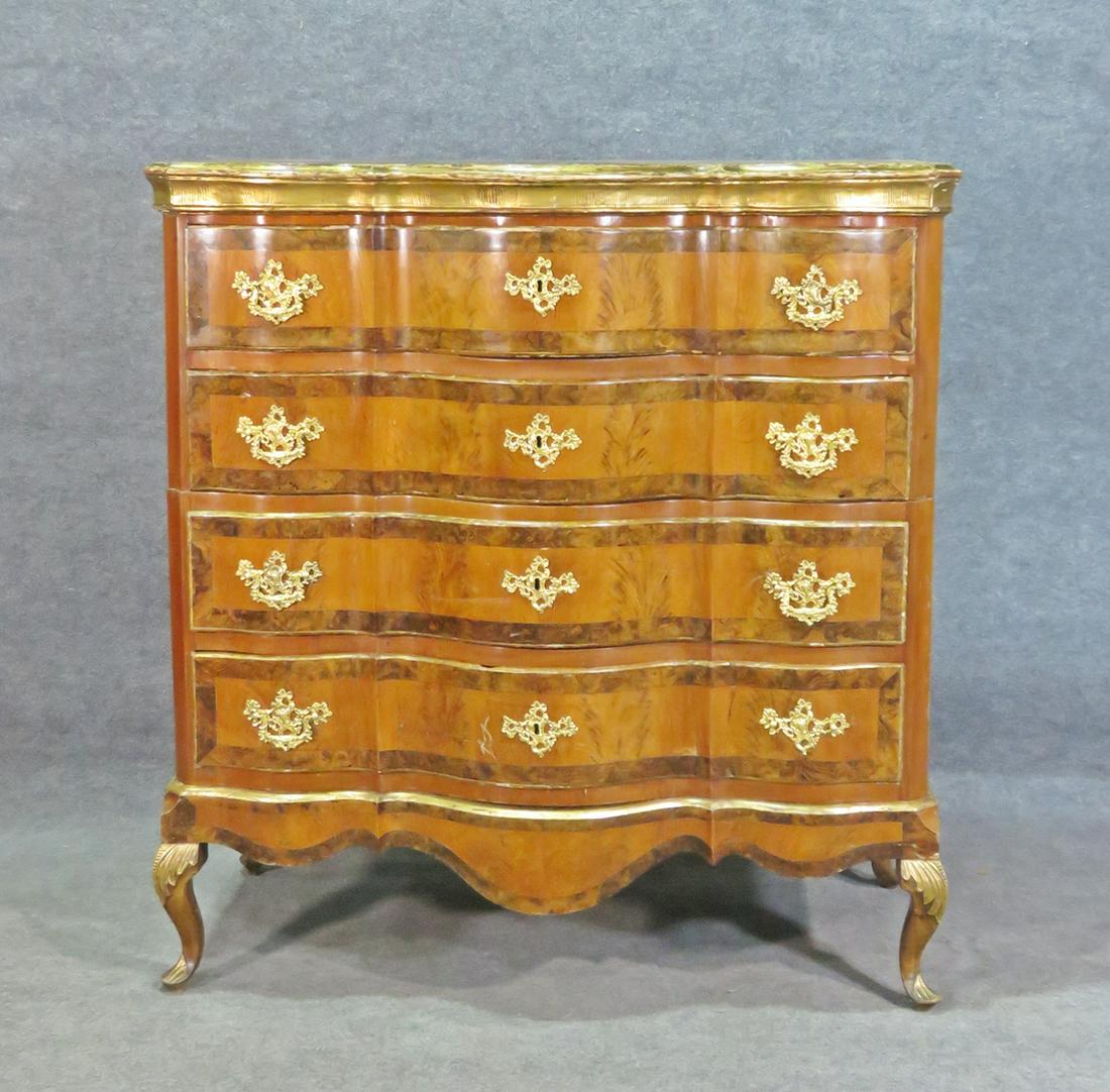 18TH C CONTINENTAL CHEST ON CHEST (1 of 13)