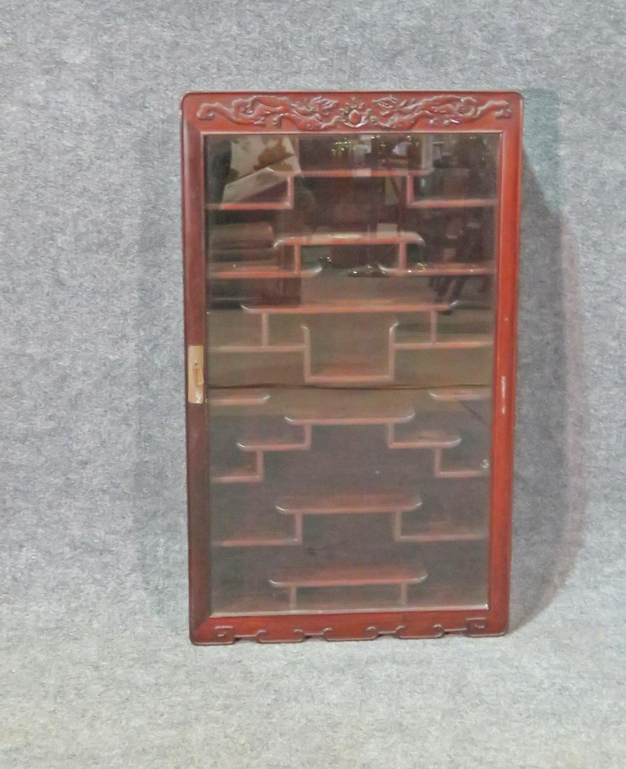 ASIAN WALL HANGING CURIO (1 of 6)