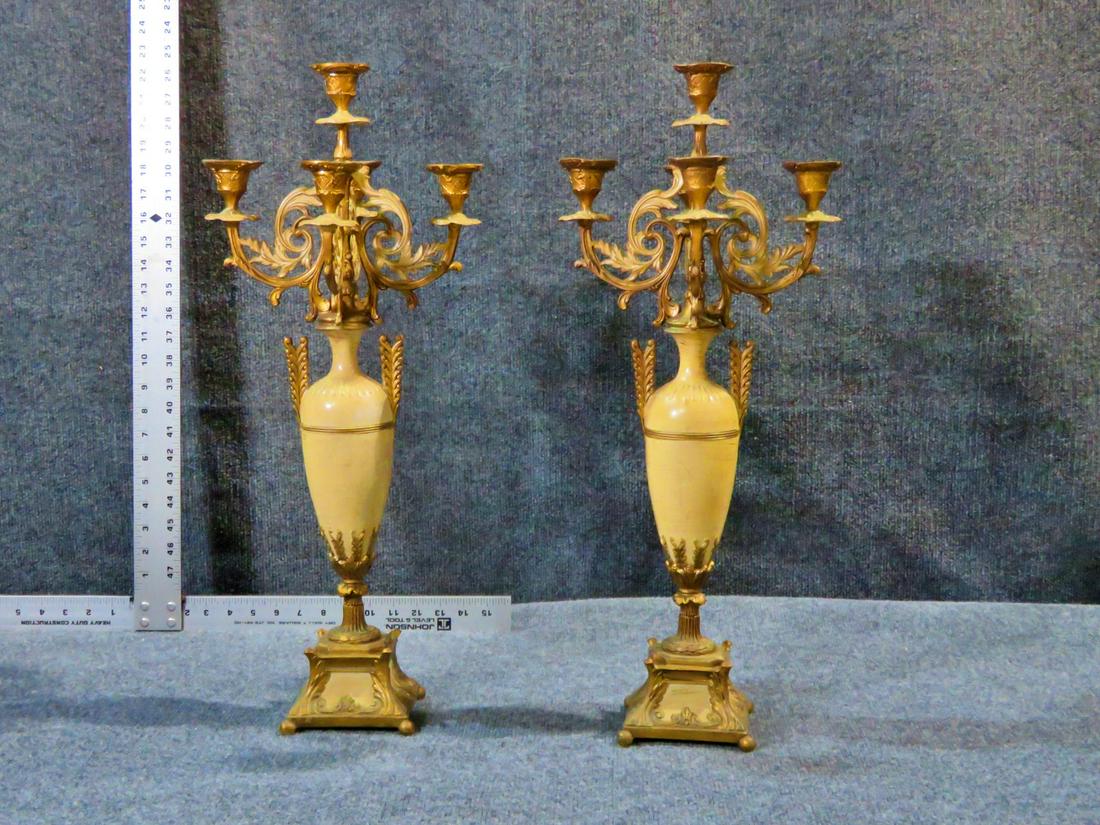 PAIR CANDELABRAS (1 of 7)
