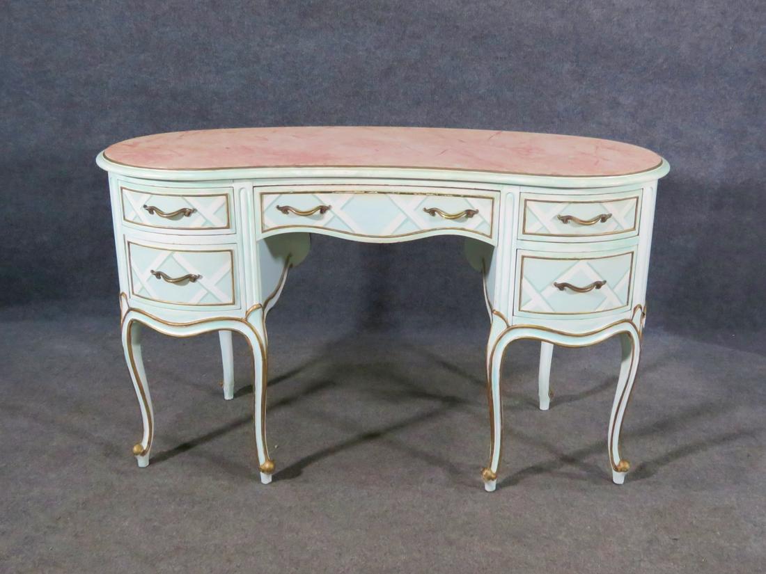 FRENCH KIDNEY SHAPED VANITY (1 of 6)