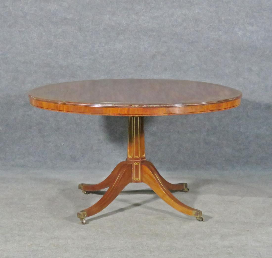 ENGLISH REGENCY BOULLE INLAID CENTER TABLE (1 of 14)