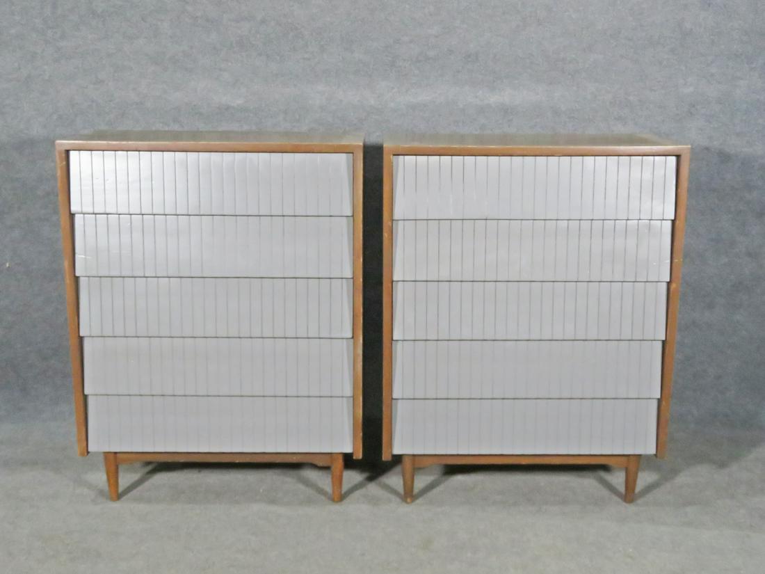 PAIR LAWRENCE PEABODY FOR CHILD CRAFT DRESSERS (1 of 11)