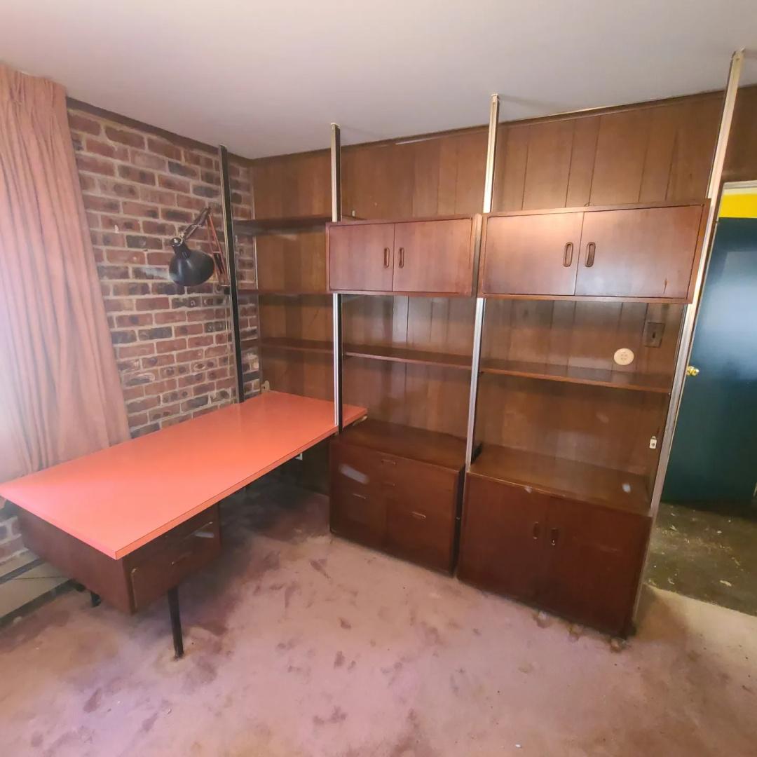 GEORGE NELSON FOR OMNI WALL UNIT DESK WORK STATION (1 of 6)