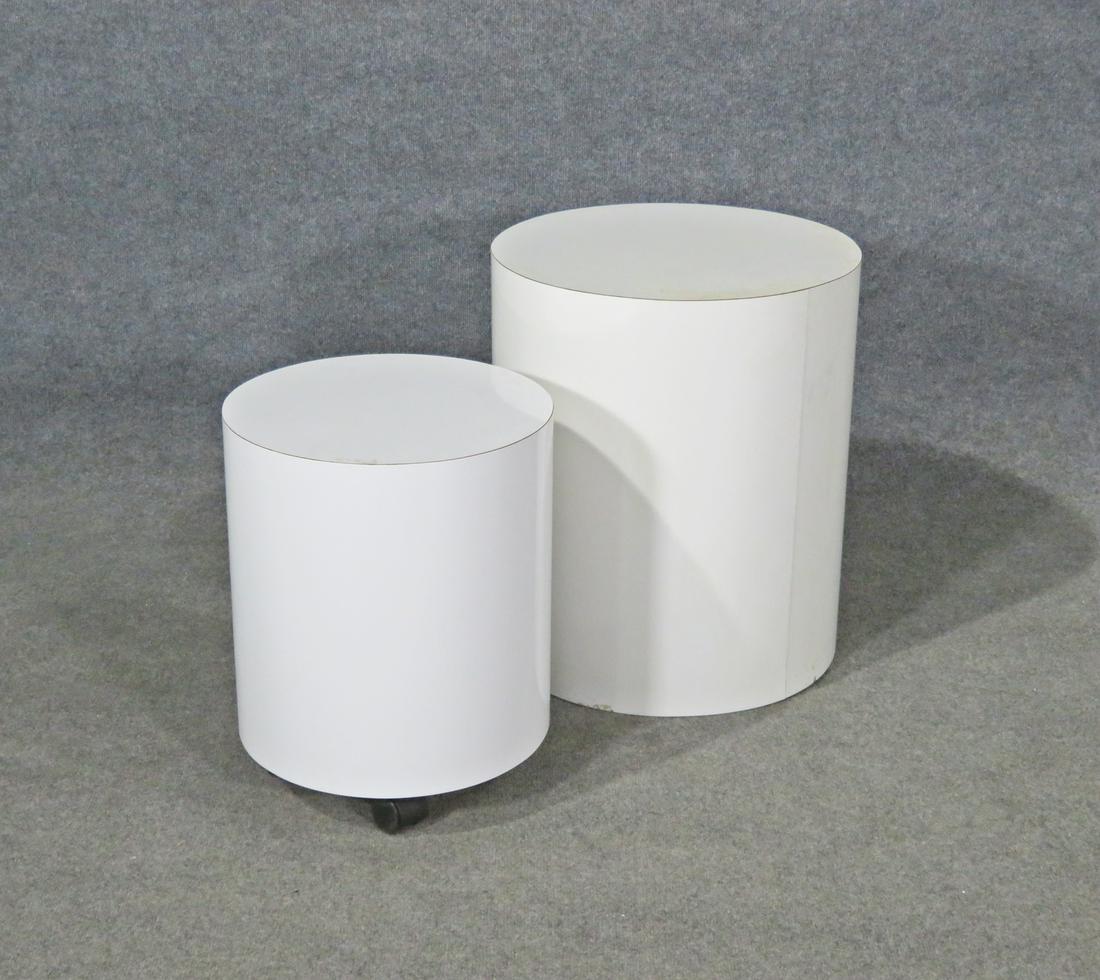 COMPANION PAIR POST MODERN PEDESTALS (1 of 7)