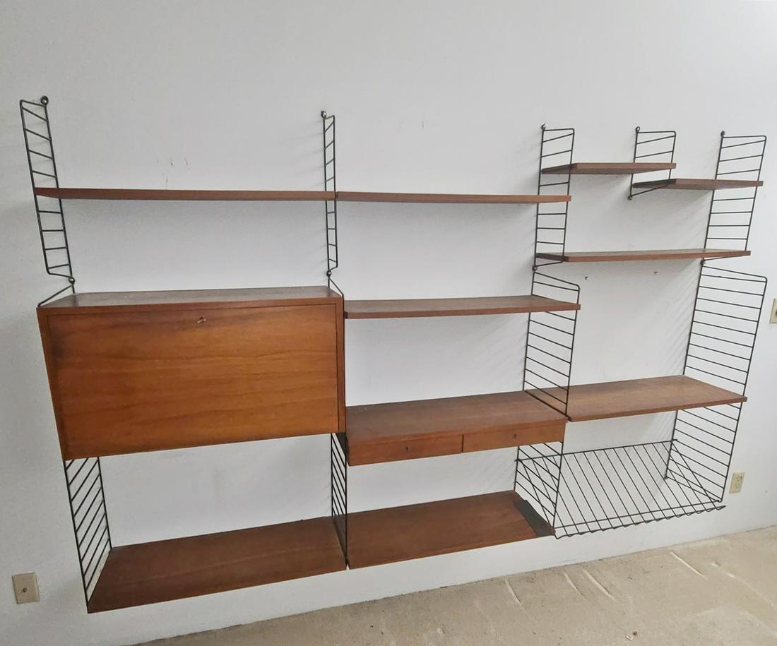 DANISH TEAK WALL UNIT (1 of 4)