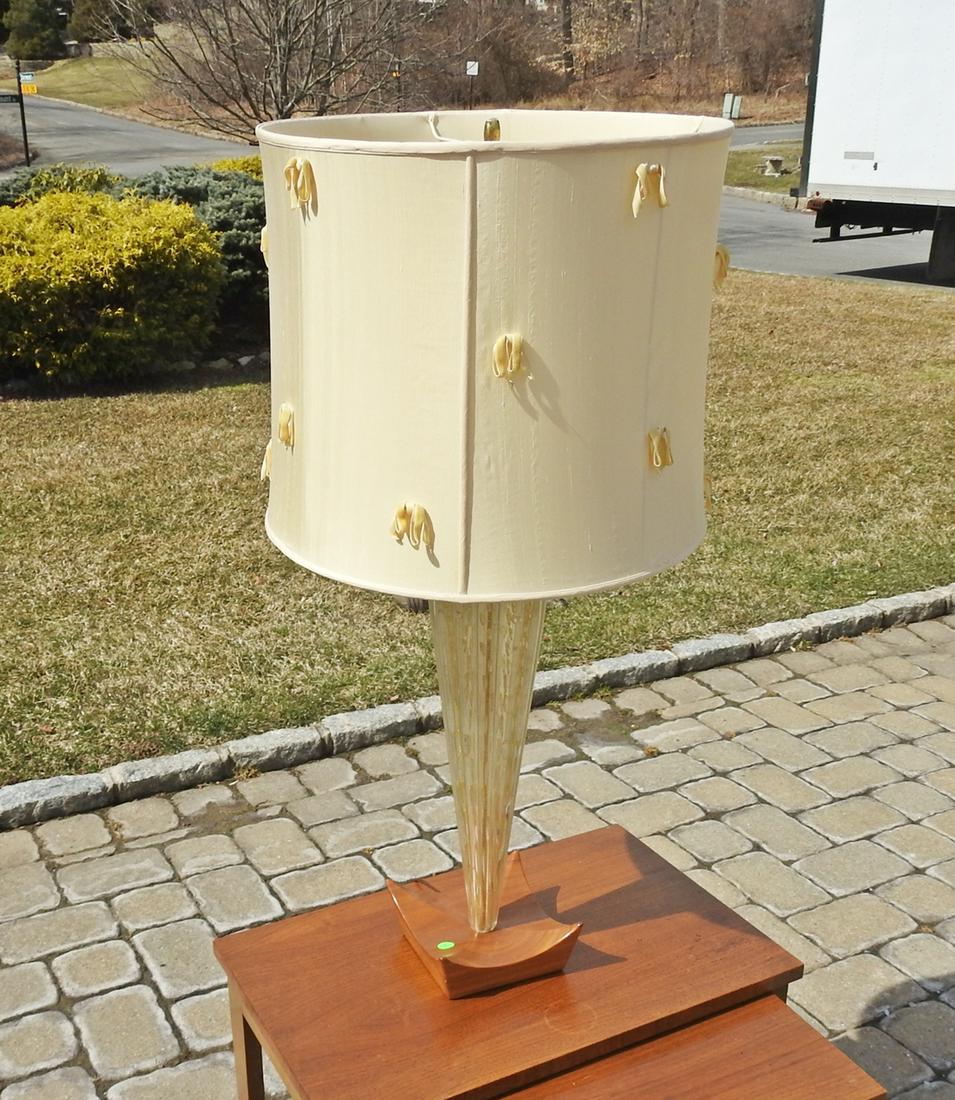 SEGUSO MURANO GLASS LAMP (1 of 6)