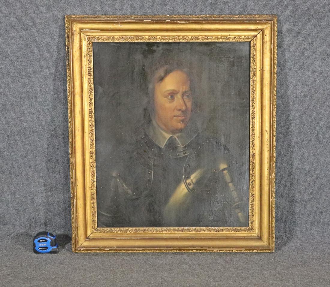 18TH C PORTRAIT OF OLIVER CROMWELL (1 of 8)