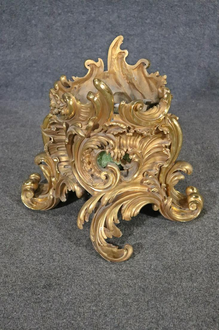 BAROQUE STYLE BRONZE PLANTER (1 of 7)