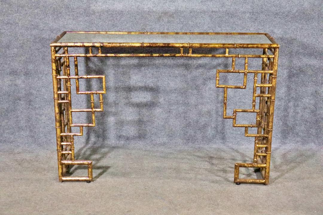 FAUX BAMBOO CONSOLE (1 of 8)