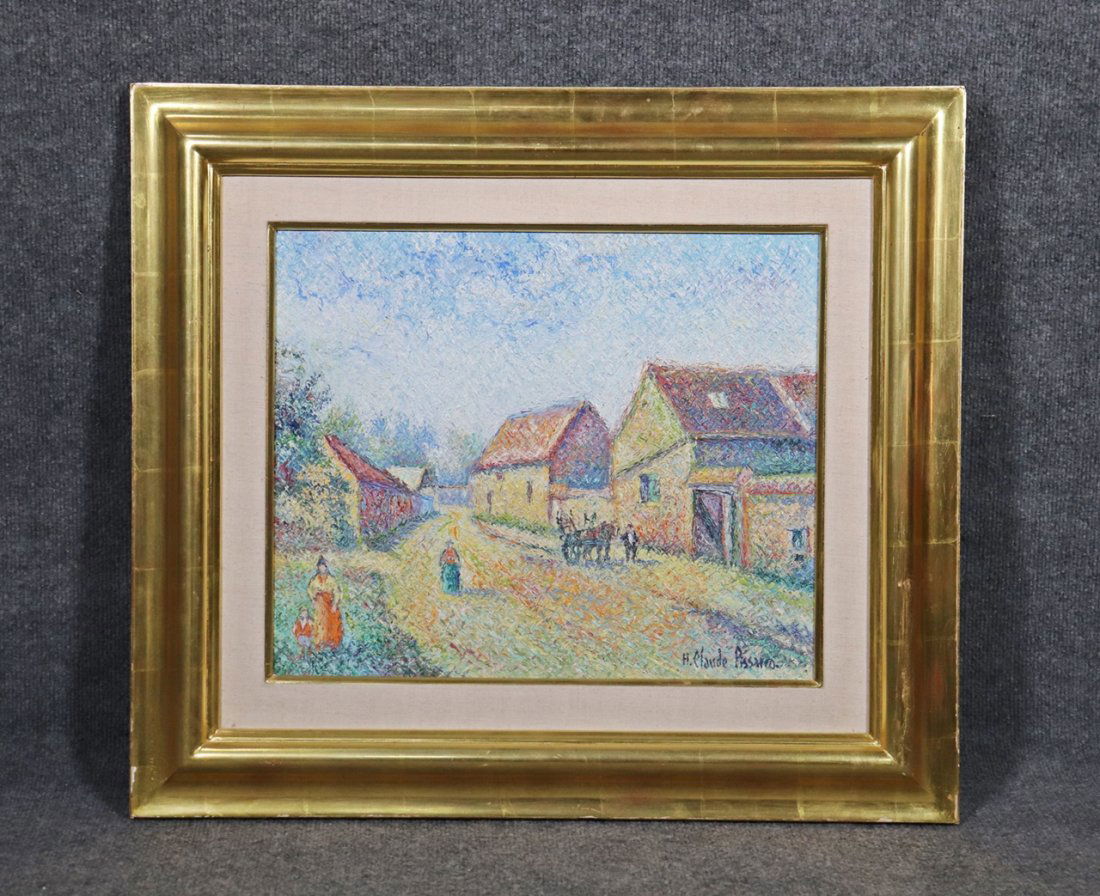 H. CLAUDE PISSARRO PAINTING (1 of 11)