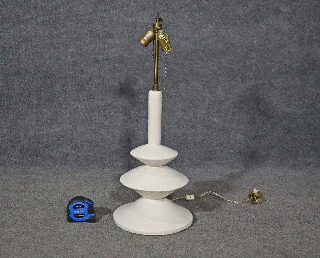 MODERN TABLE LAMP ATTRIBUTED TO GIACOMETTI (1 of 8)