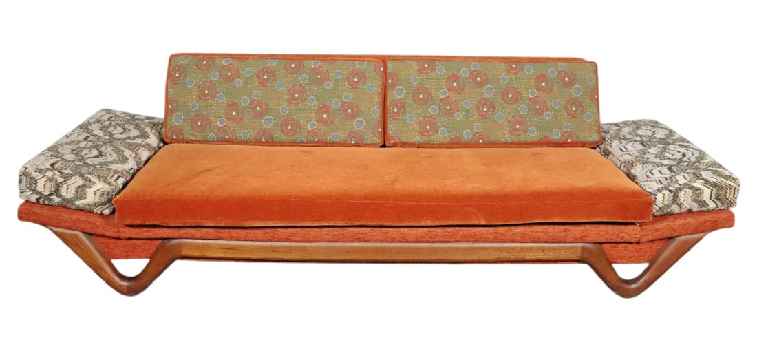 MID CENTURY MODERN ADRIAN PEARSALL DESIGN JOHNSON CARPER SOFA (1 of 7)