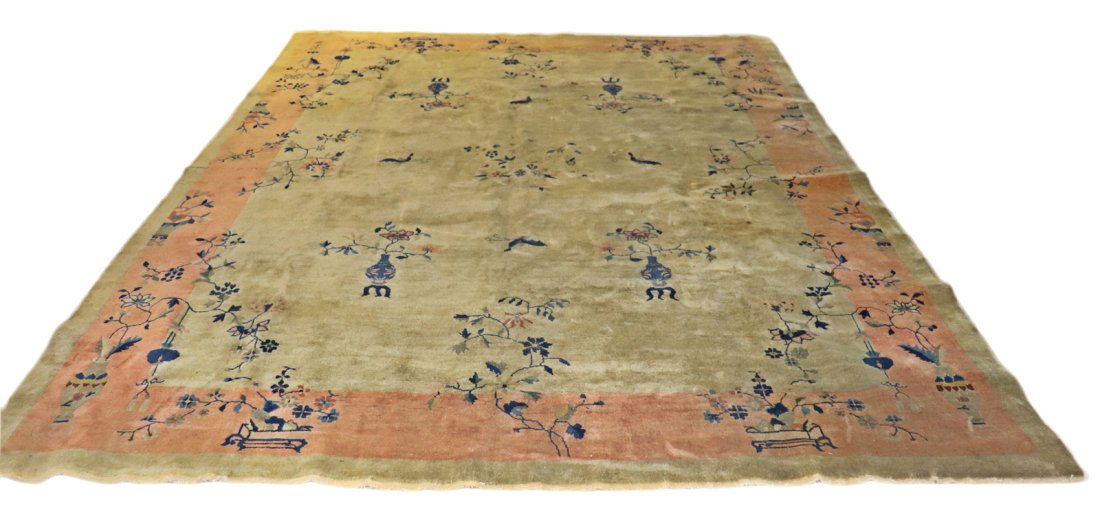 ANTIQUE CHINESE ROOM SIZE RUG (1 of 10)
