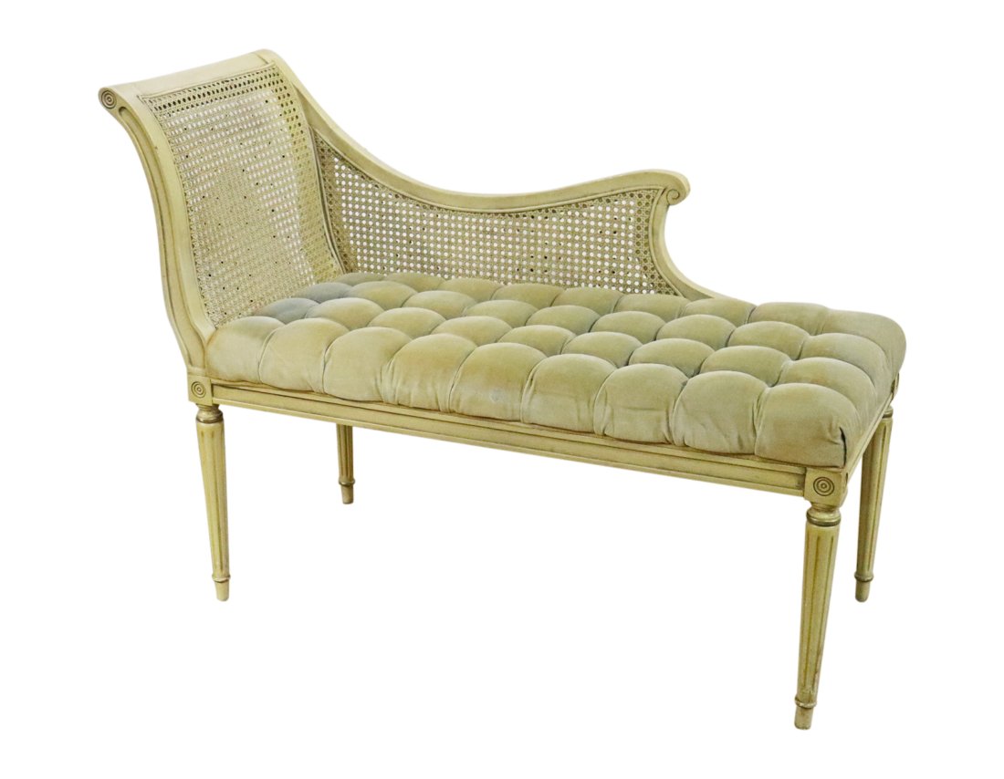 LOUIS XVI STYLE CHAISE LOUNGE (1 of 10)