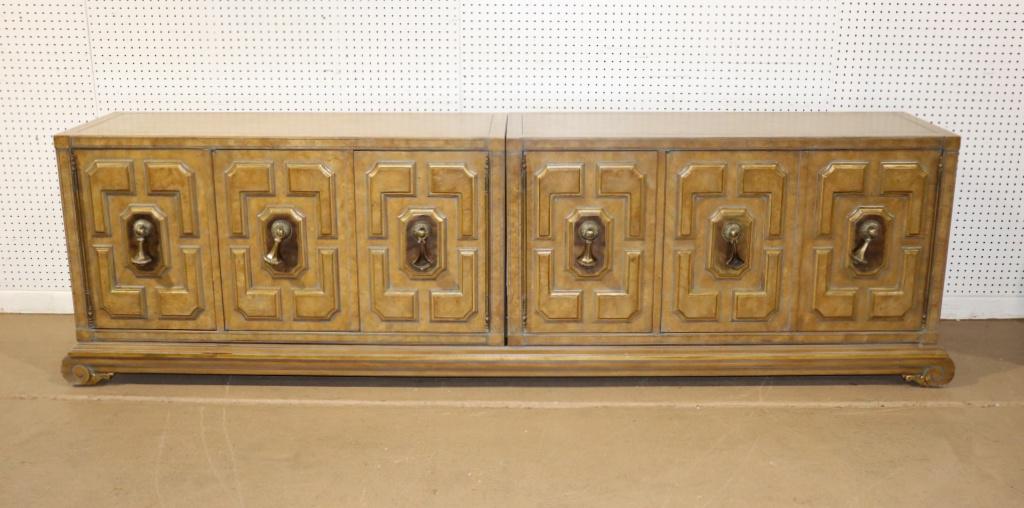 MASTERCRAFT BURL WALNUT SIDEBOARD (1 of 10)