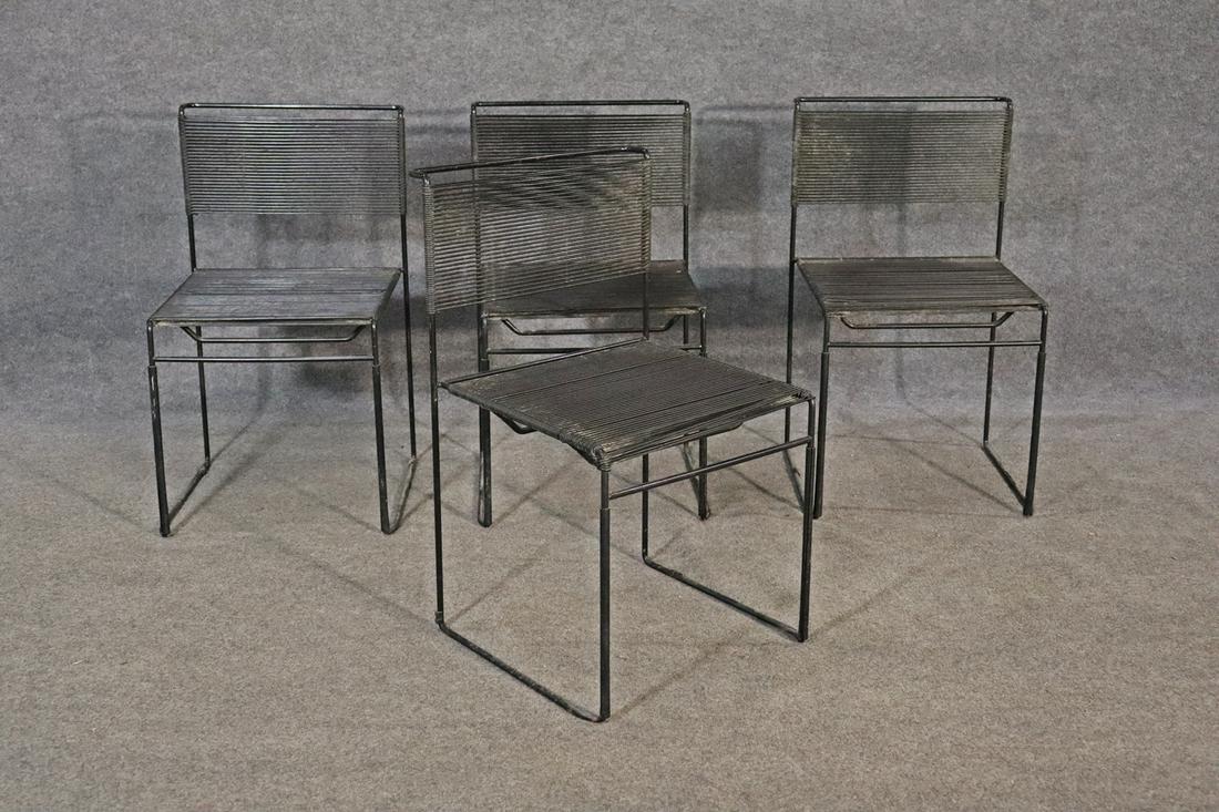 4 STACKING CHAIRS (1 of 9)