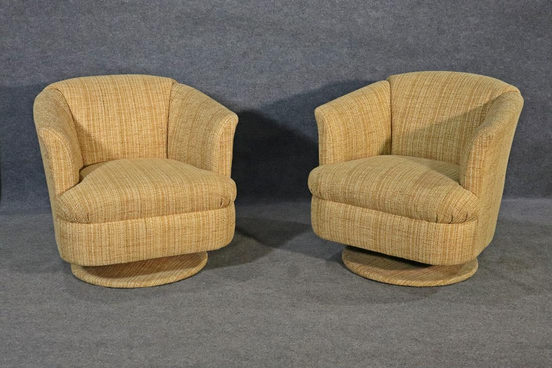 PR MILO BAUGHMAN FOR THAYER COGGIN SWIVEL CHAIRS (1 of 7)
