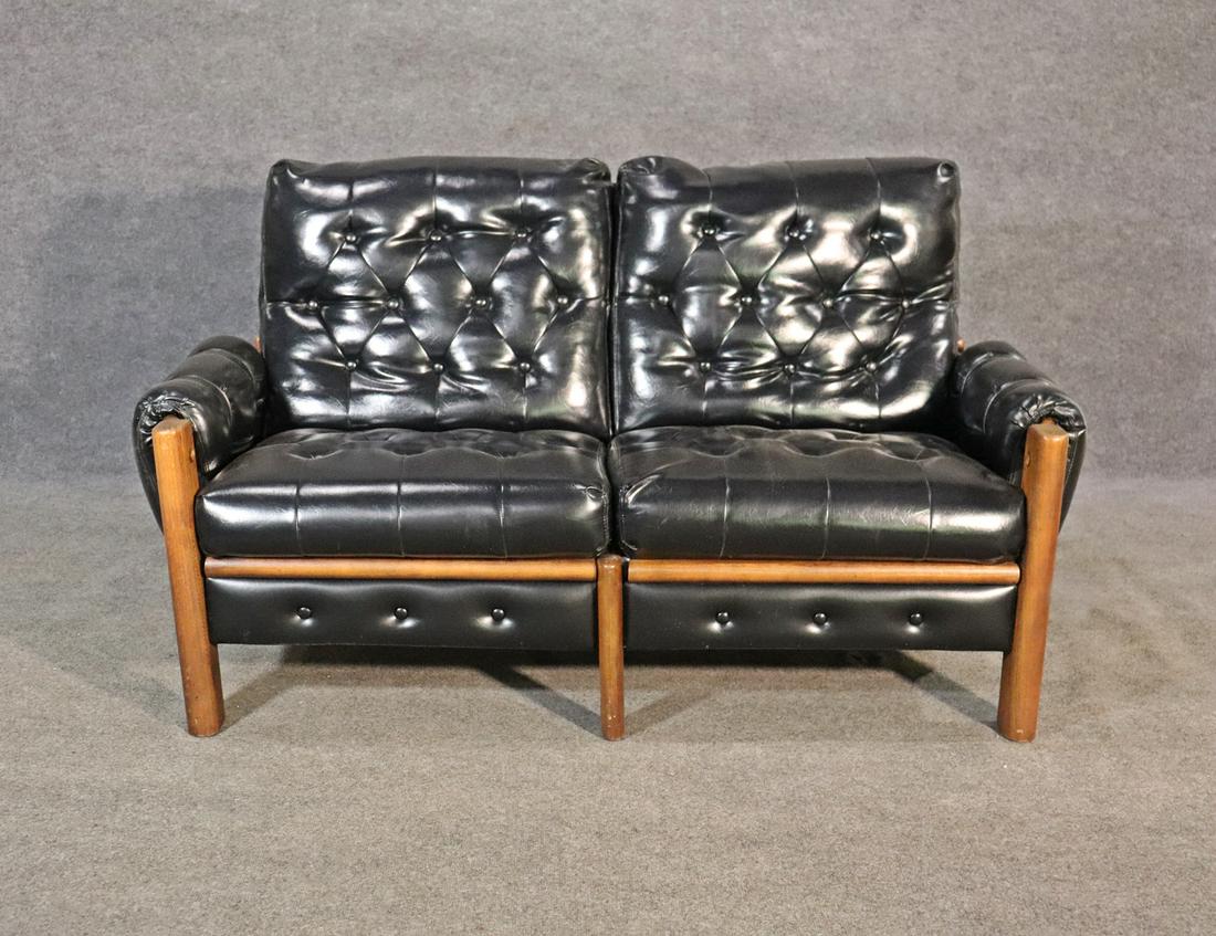 LAFER/BRAZILIAN STYLE TUFTED LOVESEAT (1 of 6)