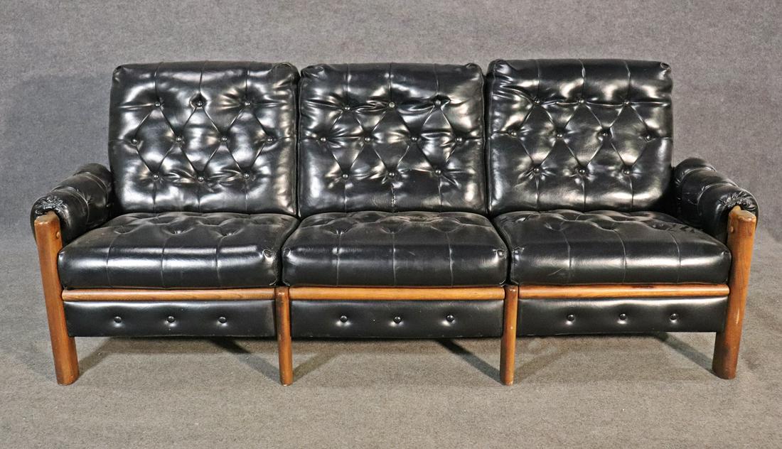 LAFER/BRAZILIAN STYLE TUFTED SOFA (1 of 8)