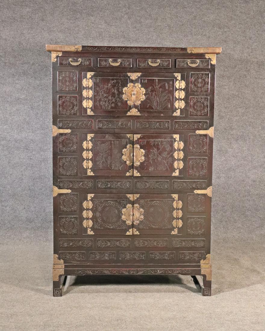 ANTIQUE ASIAN CABINET (1 of 8)