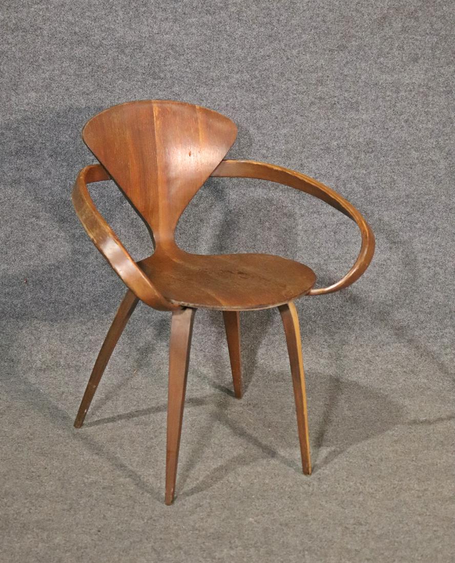 NORMAN CHERNER FOR PLYCRAFT PRETZEL CHAIR (1 of 9)
