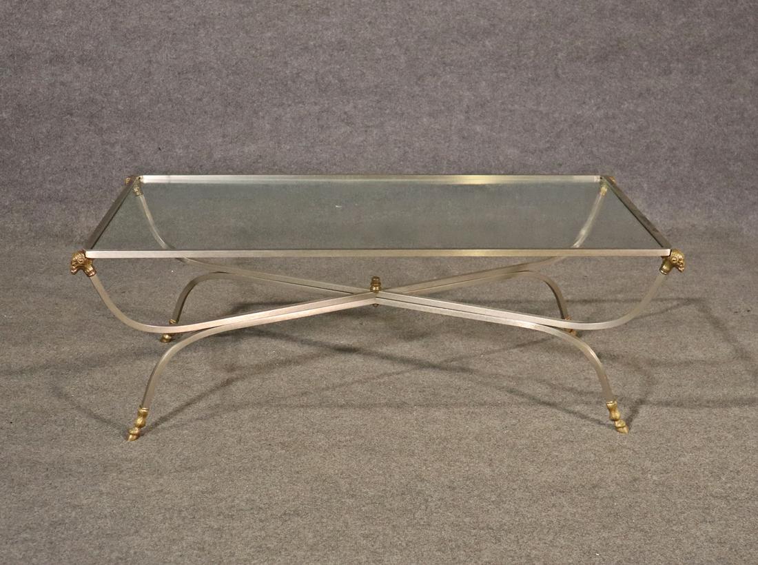 MAISON JANSEN STYLE COFFEE TABLE (1 of 6)