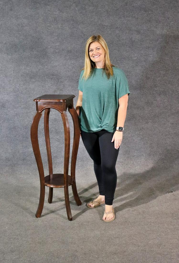 TWO TIER PEDESTAL TABLE (1 of 7)