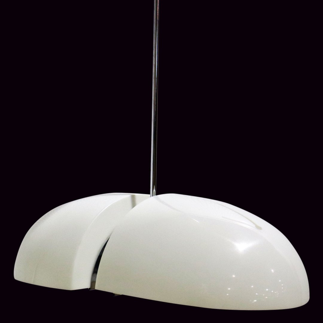 MID CENTURY MODERN GUZZINI STYLE PENDANT LIGHT (1 of 9)