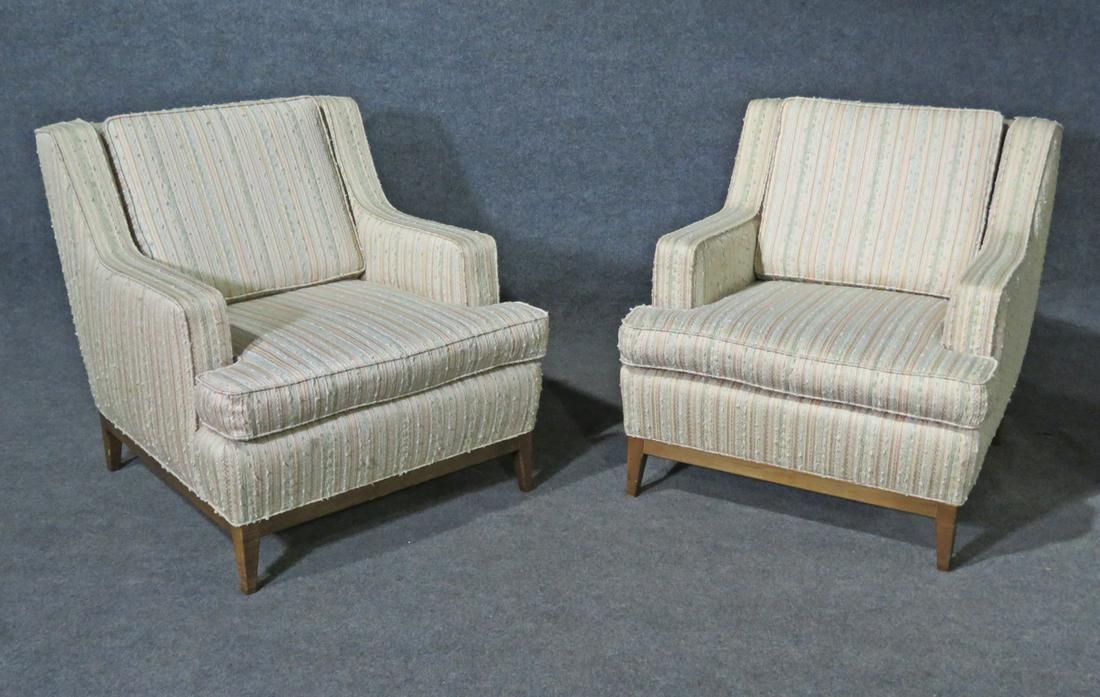 PAIR PAUL MCCOBB STYLE LOUNGE CHAIRS (1 of 12)