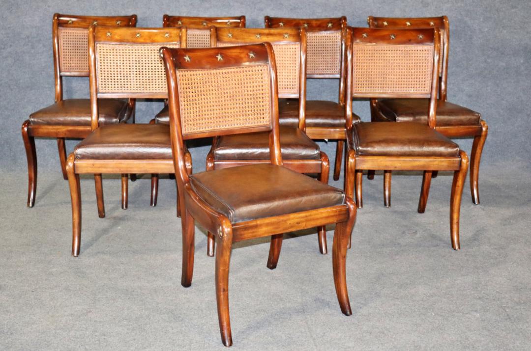 8 THEODORE ALEXANDER DINING CHAIRS (1 of 13)